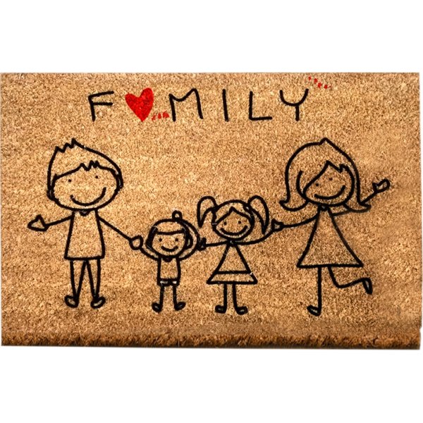 Familie drmatte