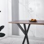 Inez spisebord 150x90 cm - Valnøtt Inez spisebord 150x90 cm - Valnøtt