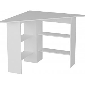 Corner hjørneskrivebord - Hvit