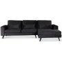 Ranger divansofa hyre - Antrasittgr flyel