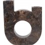 Marma lysestake ring - Brun