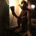 Kundebilde Bordlampe Apa - Antikk Messing