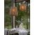 Lollo taklampe for utendrs bruk - Natur/sort