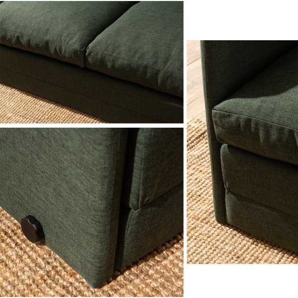 Saga 2-seters sovesofa XL - Grønn Saga 2-seters sovesofa XL - Grønn