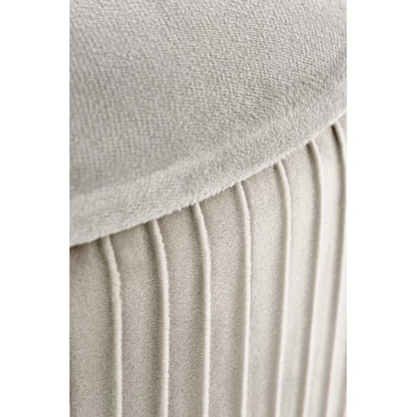 Jiminy sittepuff - Grå + Flekkfjerner for møbler Jiminy sittepuff - Grå + Flekkfjerner for møbler