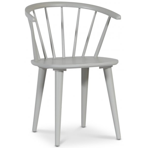 Pose spisegruppe: Bord 130 cm inkludert 4 stk Dalsland karmstoler - Whitewash