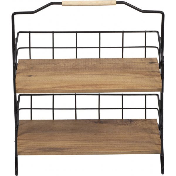 Else hylle - Brun/svart Else hylle - Brun/svart