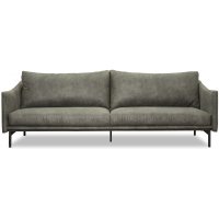 Harpan 3-seter sofa - Antrasitt økolær Harpan 3-seter sofa - Antrasitt økolær