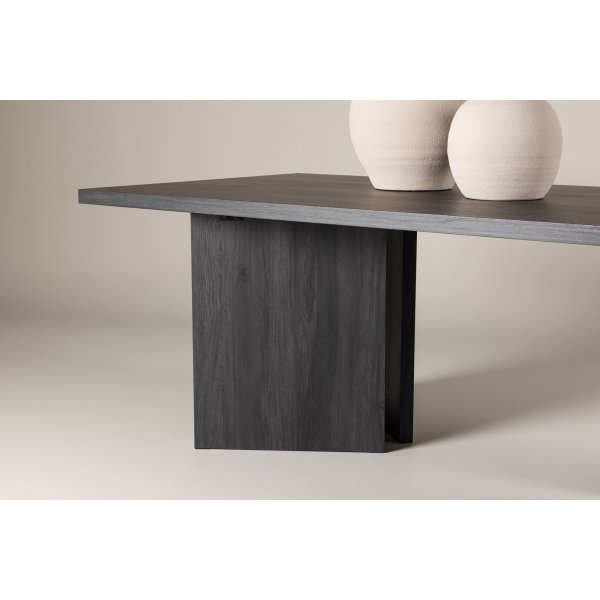 Bassholmen spisebord 240 x 100 cm - Sort