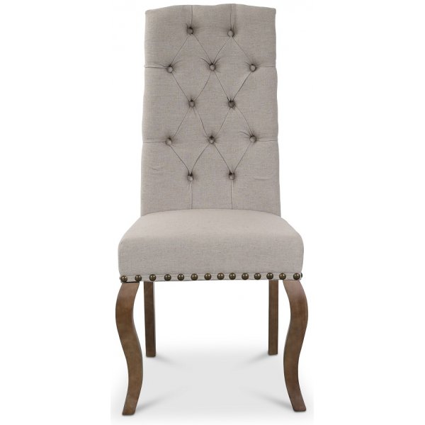 Nottredam spisestol - Beige linne