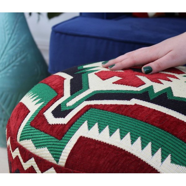 Melik puff 3 - Flerfarget Melik puff 3 - Flerfarget