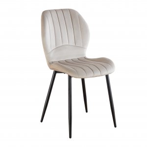 Santos spisestuestol - Beige fløyel Santos spisestuestol - Beige fløyel