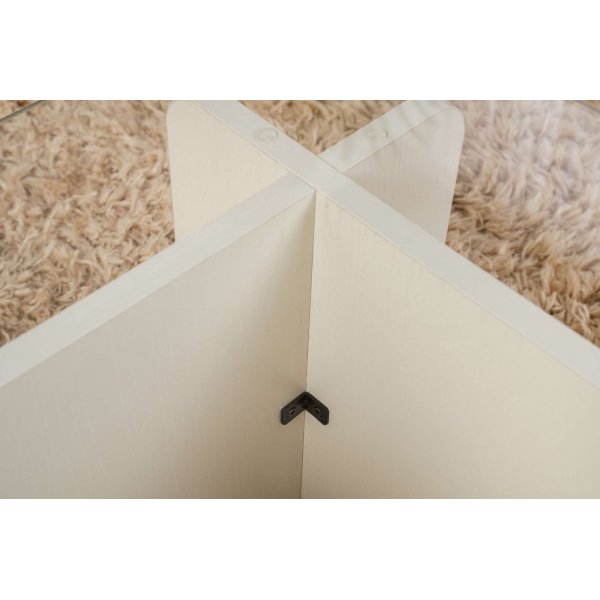 Flavio salongbord 105 x 65 cm - Hvit Flavio salongbord 105 x 65 cm - Hvit