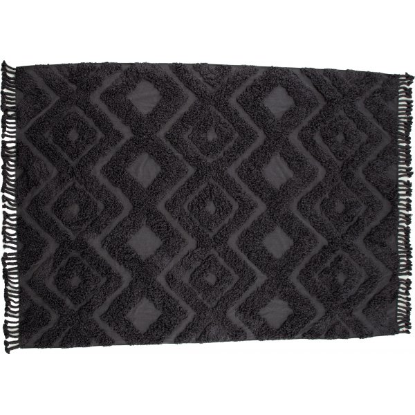 Kleva bomullsteppe - Mørk grå Kleva bomullsteppe - Mørk grå