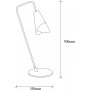 Pacman bordlampe - Svart/vintage