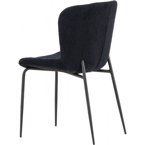 Modesto spisestuestol - Sort teddy Modesto spisestuestol - Sort teddy