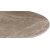 SOHO spisebord Ø105 cm - Børstet aluminium / Beige Empradore