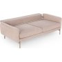 Mint 3-seters sofa - Pudderrosa