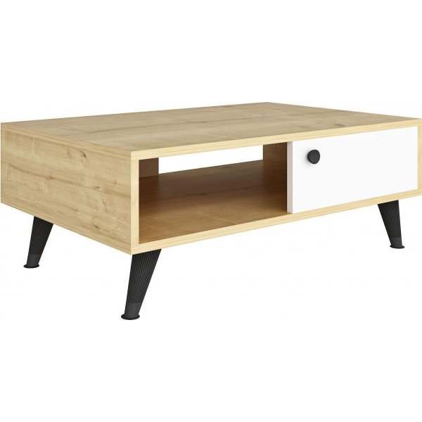 Athena salongbord - Safir/eik/hvit Athena salongbord - Safir/eik/hvit