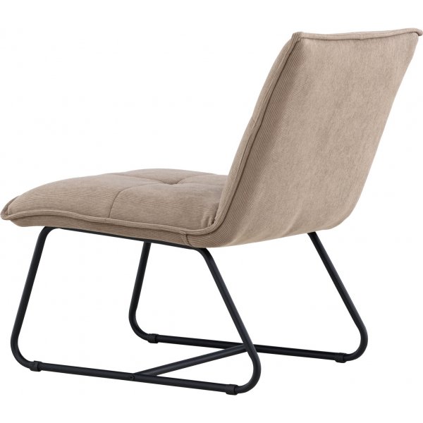 Madison lenestol - Brun kordfløyel/sort Madison lenestol - Brun kordfløyel/sort