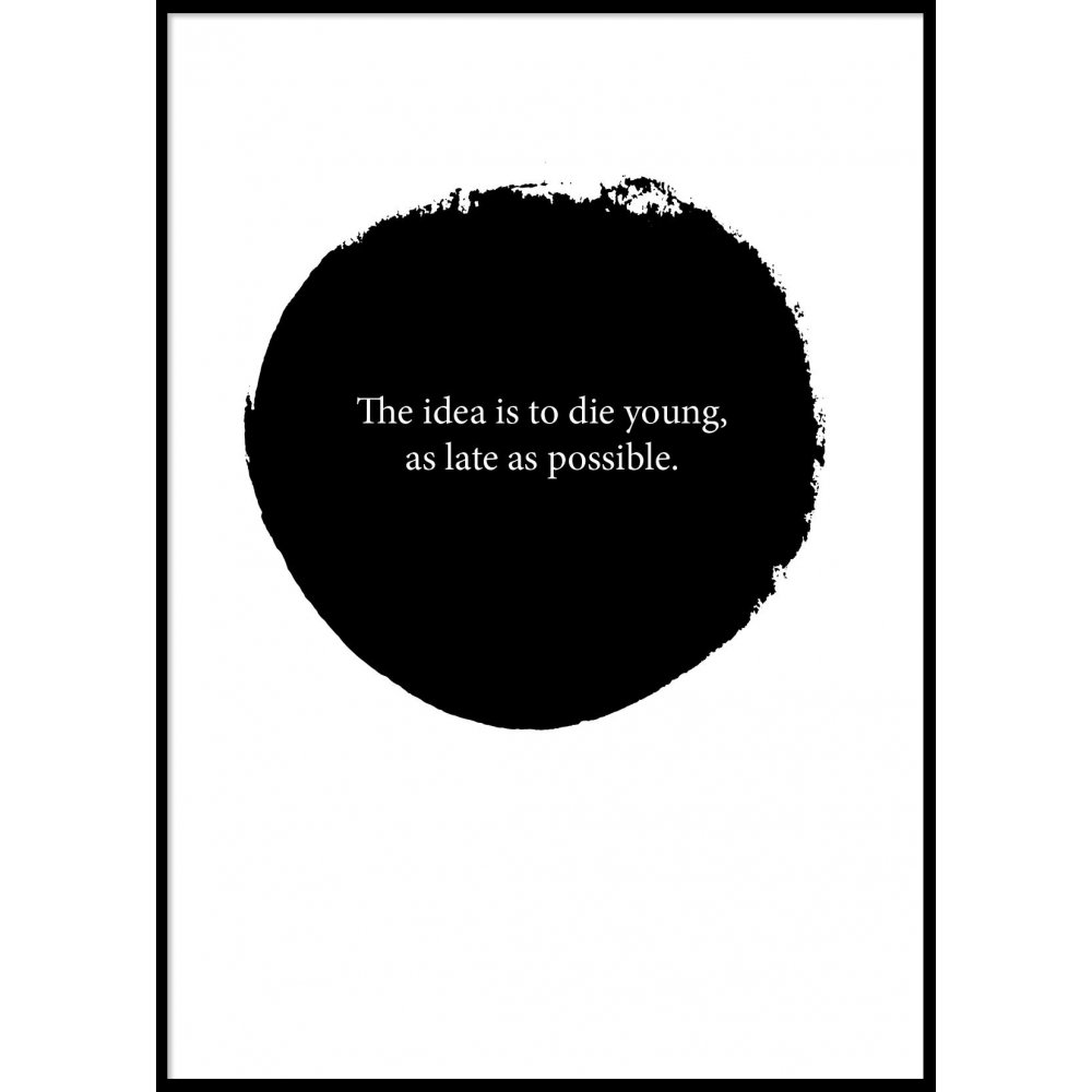 THE IDEA - Plakat 50x70 cm - Postere, Veggdekor