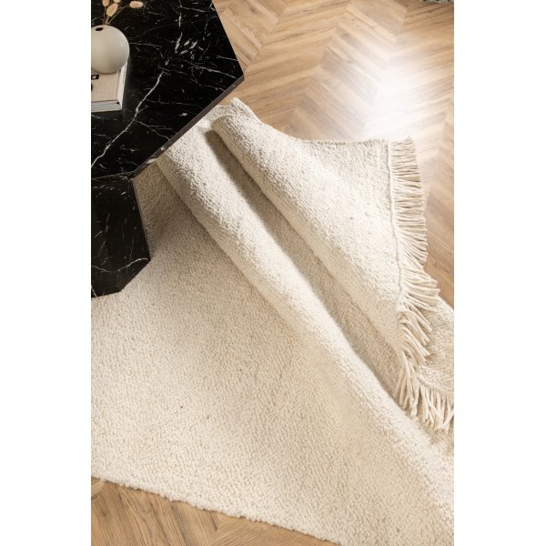 Gulliver ullteppe - Hvit Gulliver ullteppe - Hvit