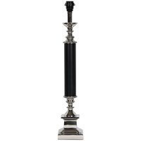 Zero lampefot H64 cm - Svart / Krom Zero lampefot H64 cm - Svart / Krom