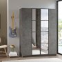 Home garderobe 2 - Antrasitt/gr