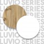 Luvio bokhylle 19 - Eik/hvit