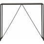 Brea barbord 120 x 60 cm - Sort