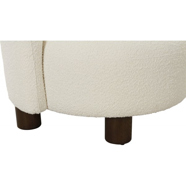 Honolulu lenestol Gul boucle høyre Honolulu lenestol Gul boucle høyre