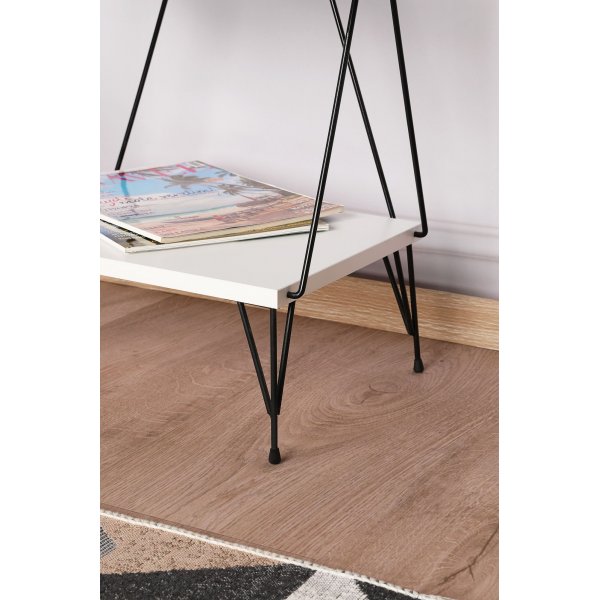 Balaban bokhylle - Hvit Balaban bokhylle - Hvit