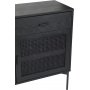 Halsten sideboard - Eikfinr/svart