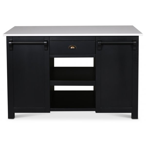 Heritage kjøkkenøy - Svart/hvit Heritage kjøkkenøy - Svart/hvit