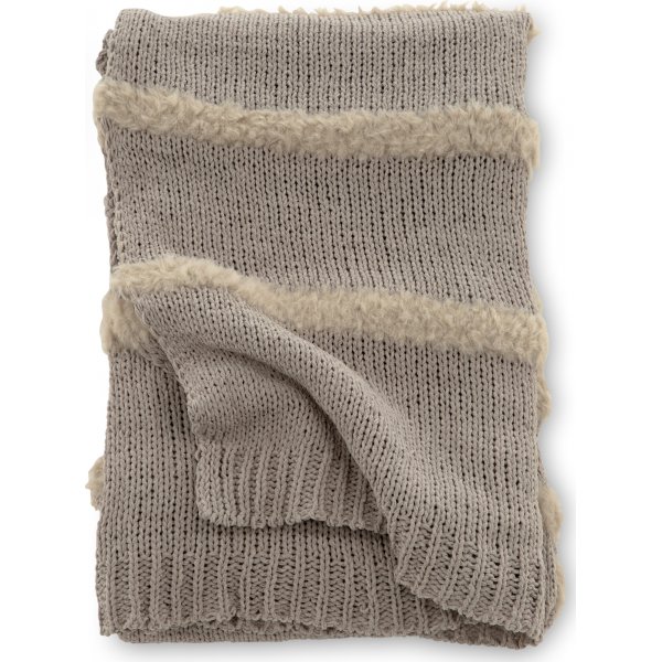 Tina pledd, 130x170 cm - Grå Tina pledd, 130x170 cm - Grå