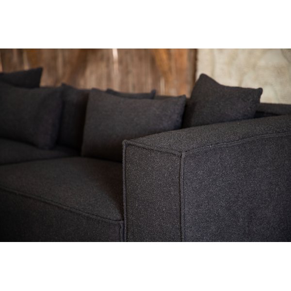 Gillholmen 3-seters sofa - Sort boucle Gillholmen 3-seters sofa - Sort boucle
