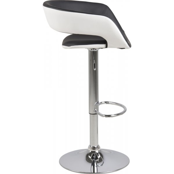 Grace barkrakk 104 cm - Sort PU/hvit PU Grace barkrakk 104 cm - Sort PU/hvit PU