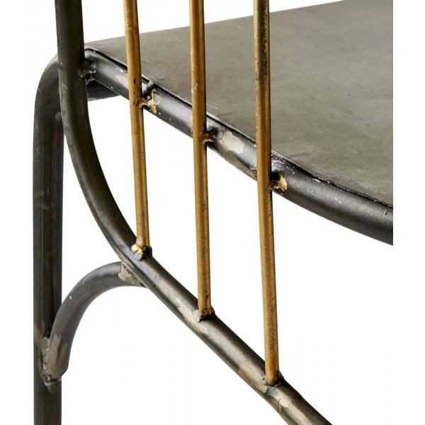 William karmstol - Svart / Messing William karmstol - Svart / Messing