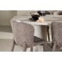 Spisebord Narvik med 6 Astoria stoler - Brun/beige