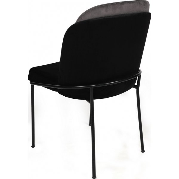 Doris spisestolsett - Gr�/svart