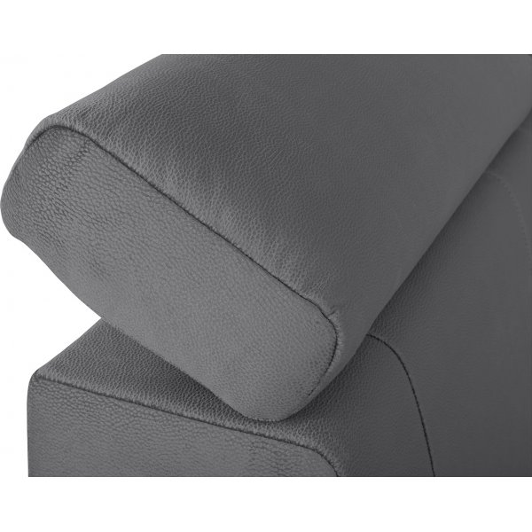 Lone hjrnesovesofa med pen ende hyre - Gr