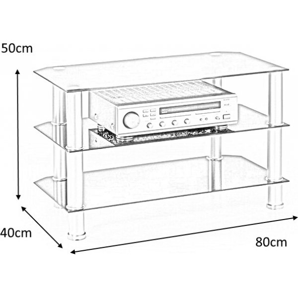 TV-m�bel Anna (sort)