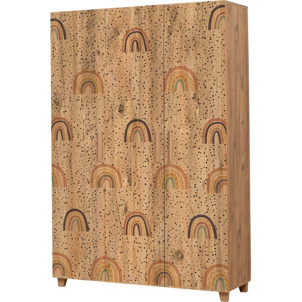 Live Rainbow garderobe - Furu