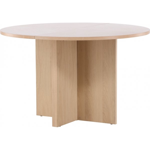 Strada spisebord 120-170 x 120 cm - Whitewash Strada spisebord 120-170 x 120 cm - Whitewash