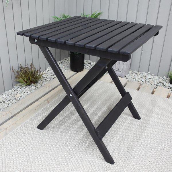 Wilma spisebord 65 x 65 cm - Sort Wilma spisebord 65 x 65 cm - Sort