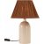 Riley bordlampe - Blank beige/brun - 37 cm