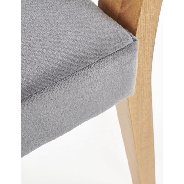 Daly spisestuestol - Eik/grå Daly spisestuestol - Eik/grå