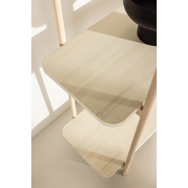 Heim hylle 120 cm - Whitewash