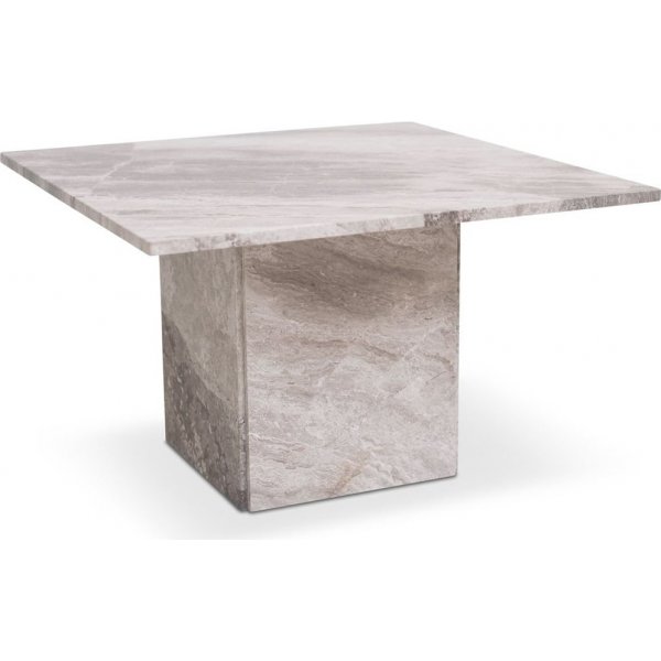 Kindbro salongbord 75 cm - Sølvaktig marmor Kindbro salongbord 75 cm - Sølvaktig marmor
