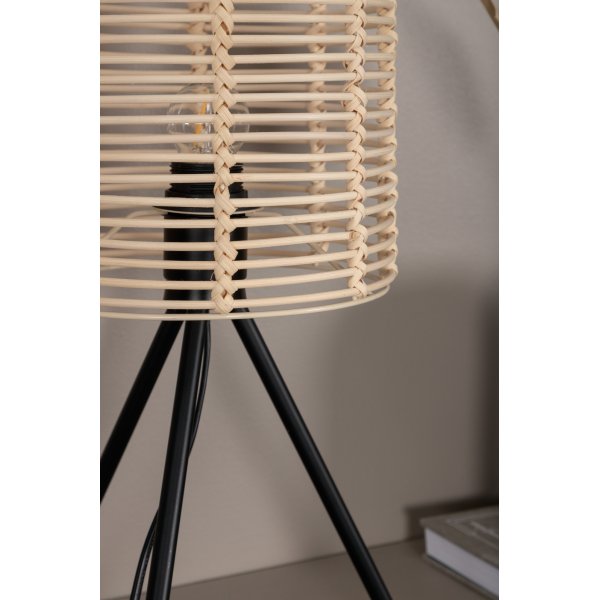 Wicky bordlampe - Svart/rotting Wicky bordlampe - Svart/rotting